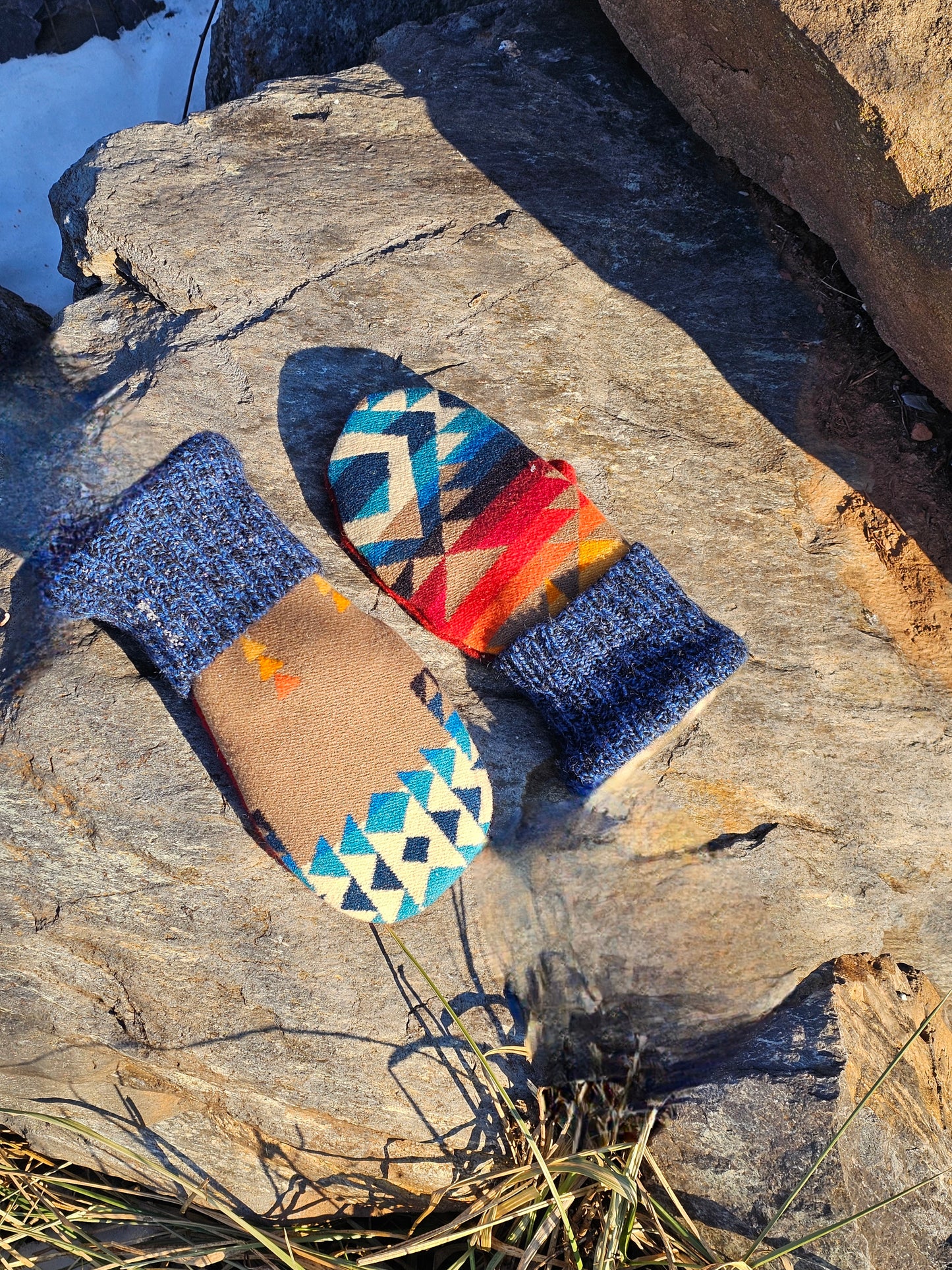 Pilot Rock Mittens Gloves Wool Mittens (small)