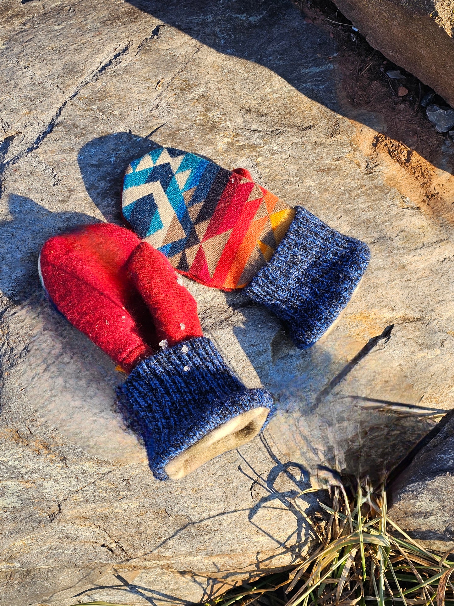 Pilot Rock Mittens Gloves Wool Mittens (small)