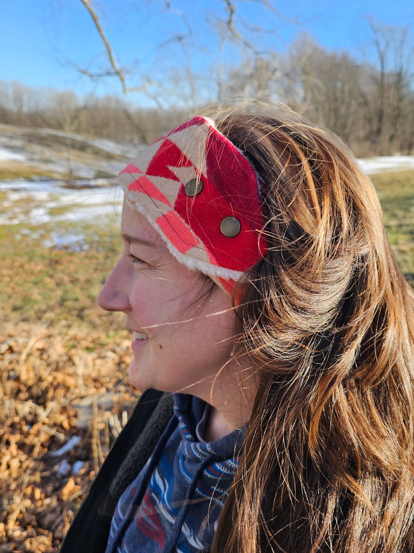 Big Thunder Scarlet Ear warmers Headband