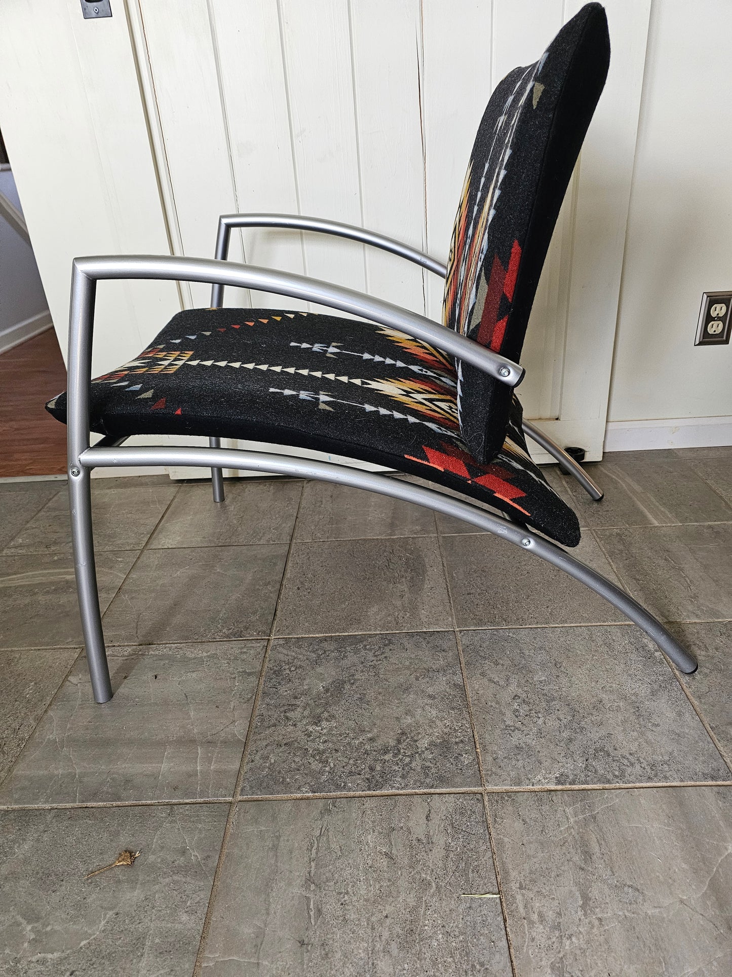Mid Century Modern Pueblo Dwelling Metal Chairs