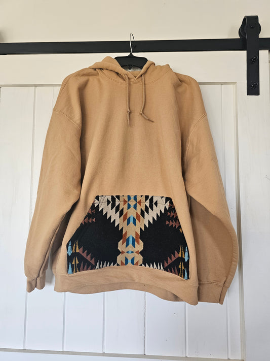 Rancho Arroyo Black hoodie hooded sweatshirt XL