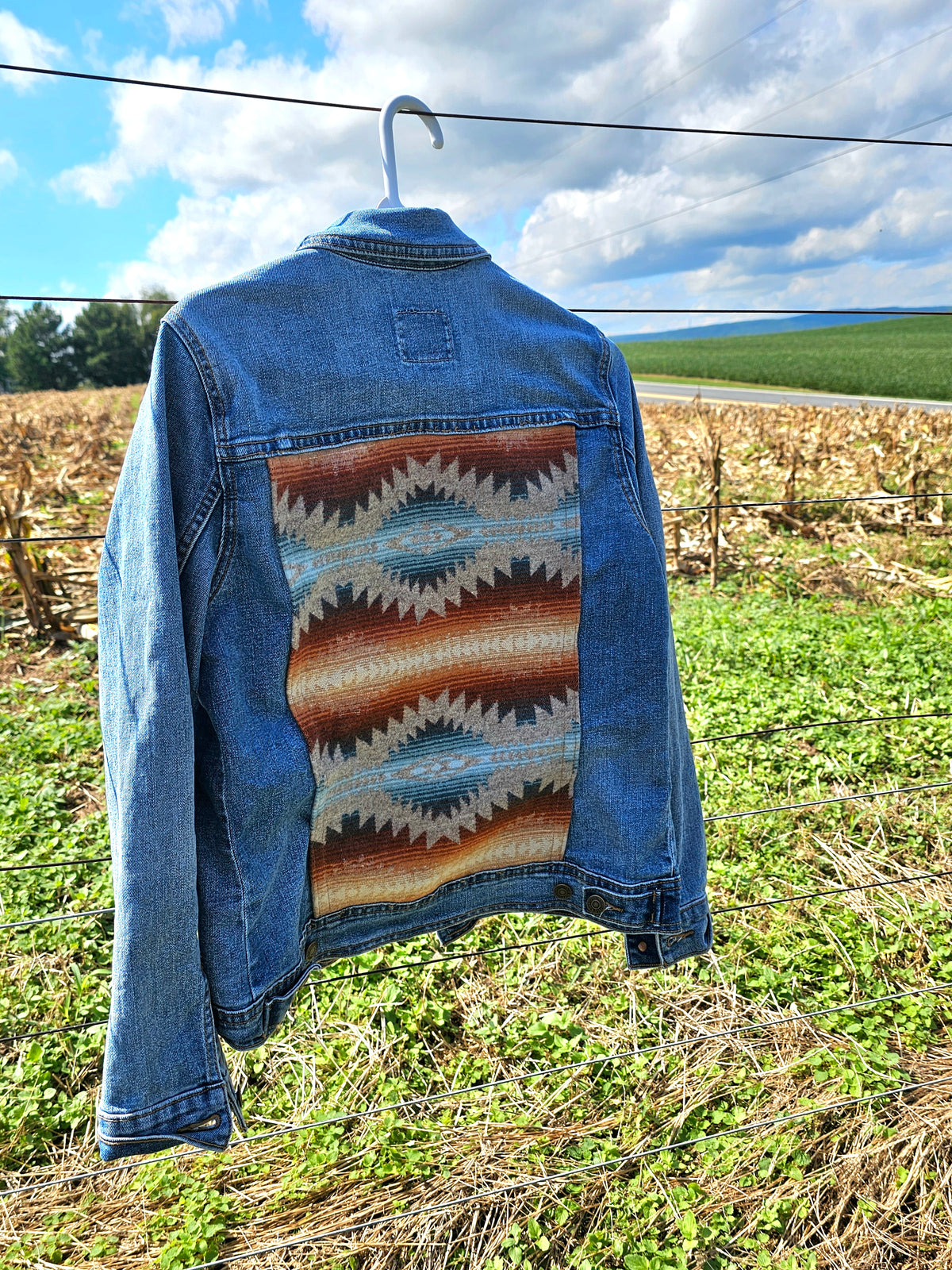 Sunset Pass Western Denim Jacket