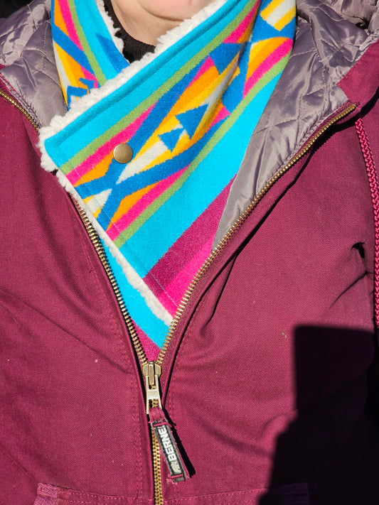 San Gabriel Western Scarf Wrap Scarf Ski Muffler