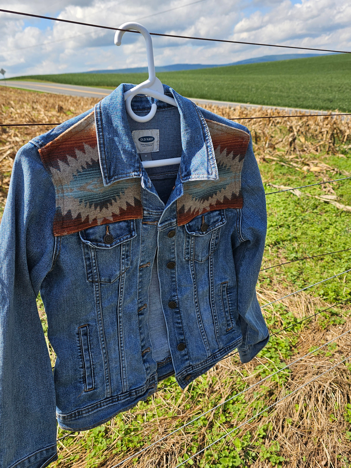 Sunset Pass Western Denim Jacket