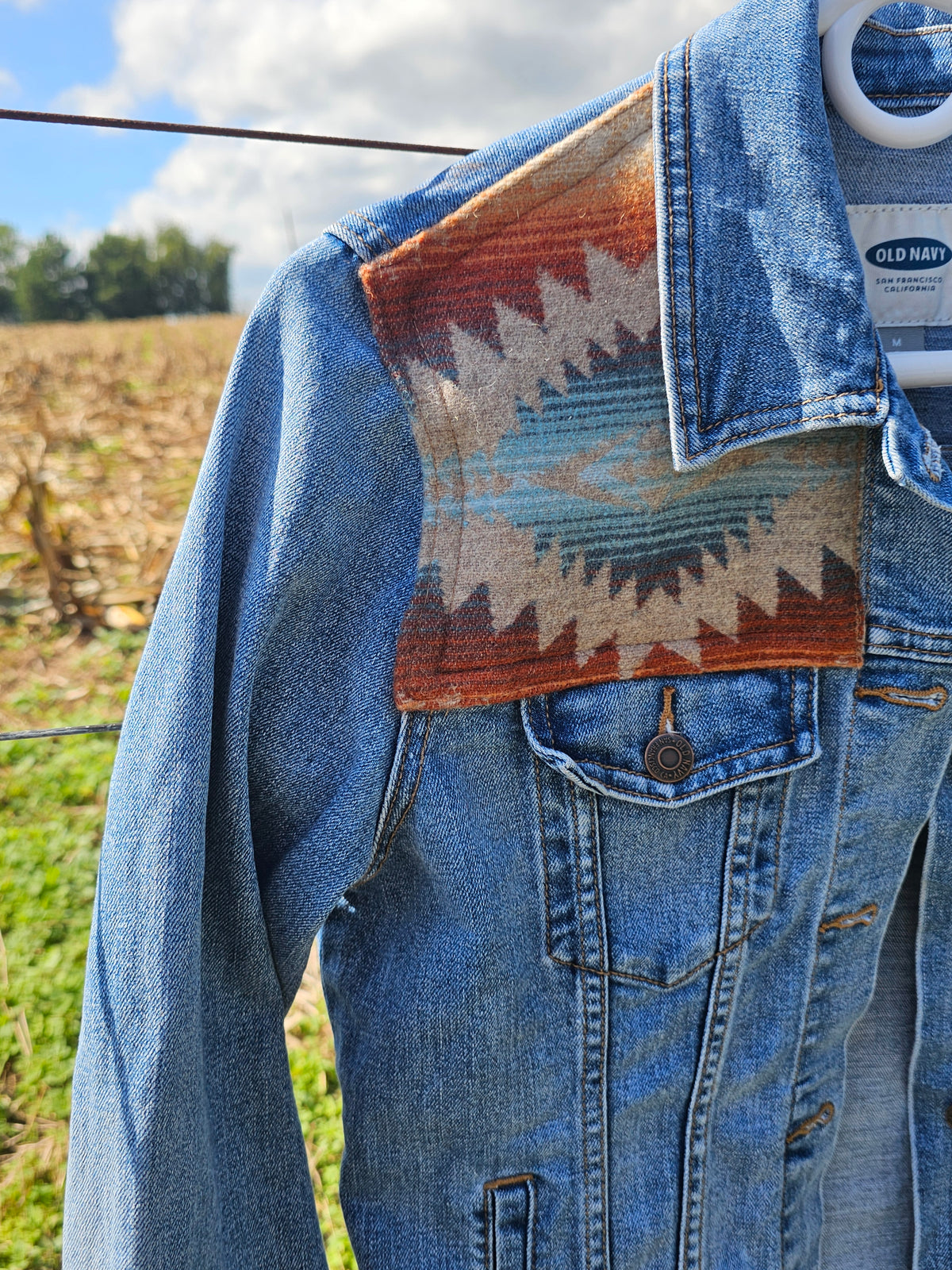Sunset Pass Western Denim Jacket
