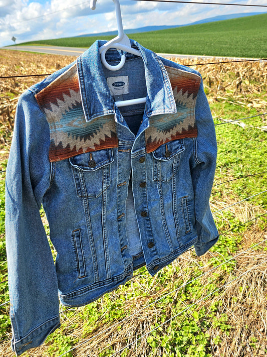 Sunset Pass Western Denim Jacket