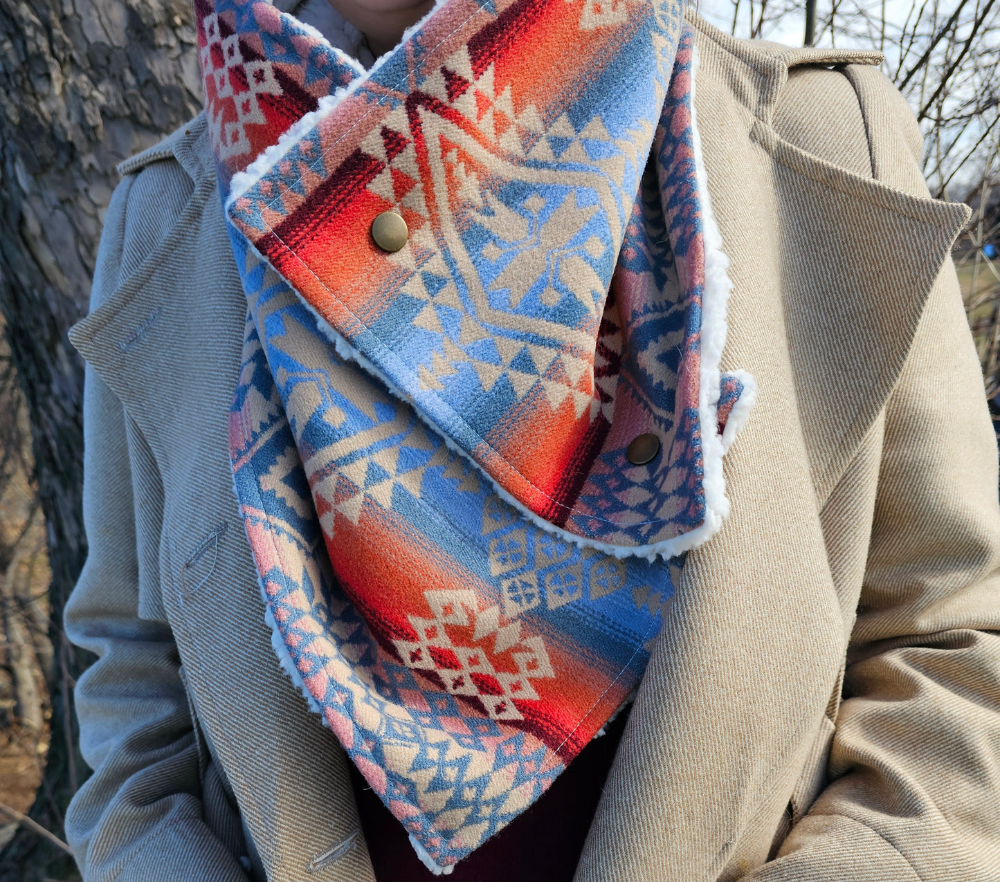Canyonlands Western Scarf Wrap Scarf Ski Muffler