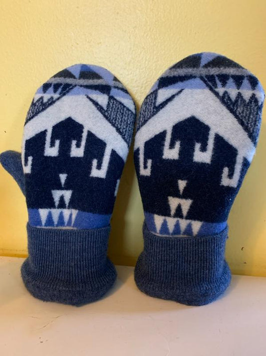 Trailhead Blue Mittens